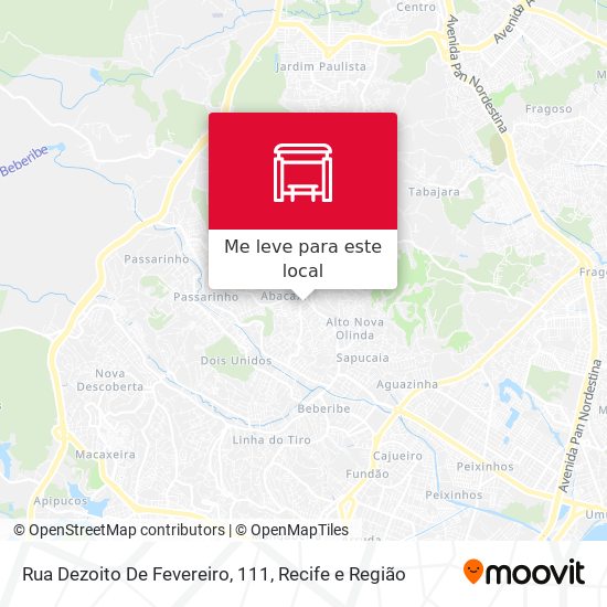 Rua  Dezoito De Fevereiro, 111 mapa