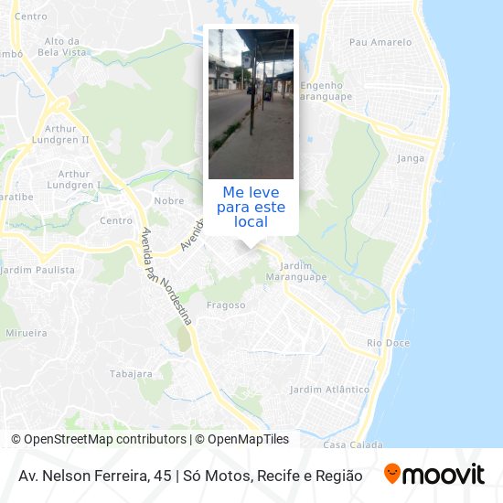 Av. Nelson Ferreira, 45 | Só Motos mapa