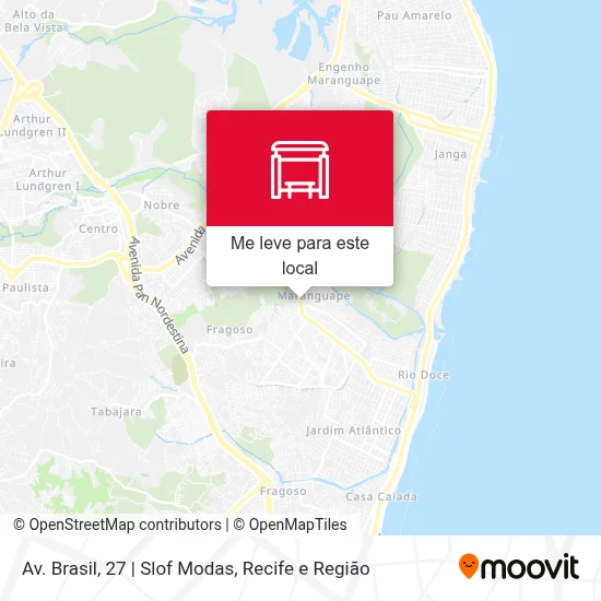 Av. Brasil, 27 | Slof Modas mapa