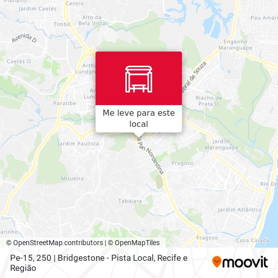 Pe-15, 250 | Bridgestone - Pista Local mapa