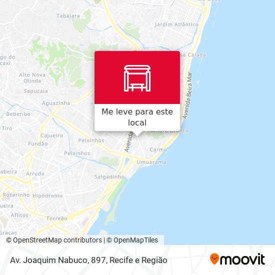 Av.  Joaquim Nabuco, 897 mapa