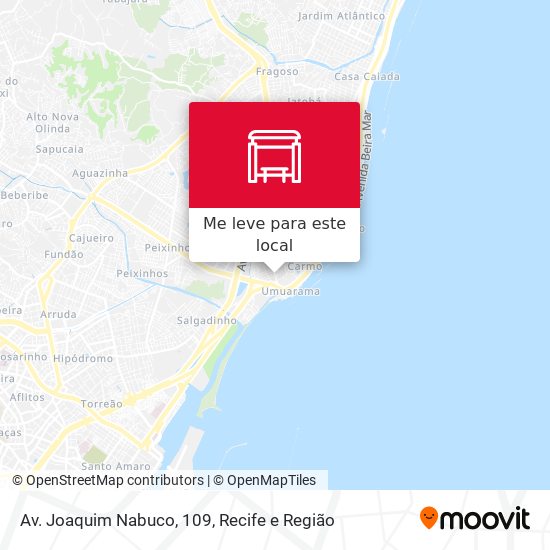 Av. Joaquim Nabuco, 109 mapa