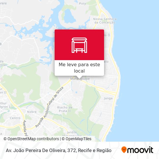 Av. João Pereira De Oliveira, 372 mapa