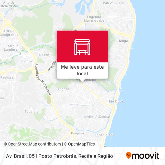 Av. Brasil, 05 | Posto Petrobrás mapa