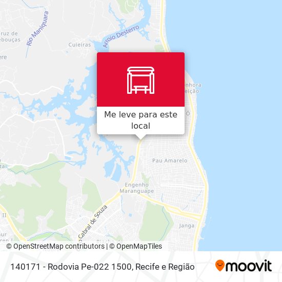 140171 - Rodovia Pe-022 1500 mapa