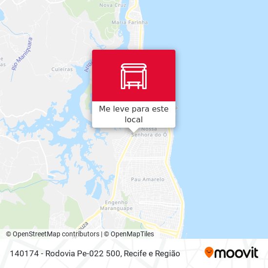 140174 - Rodovia Pe-022 500 mapa