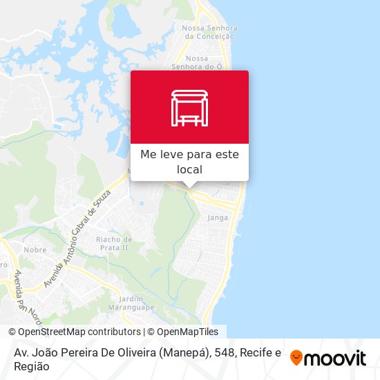 Av. João Pereira De Oliveira (Manepá), 548 mapa