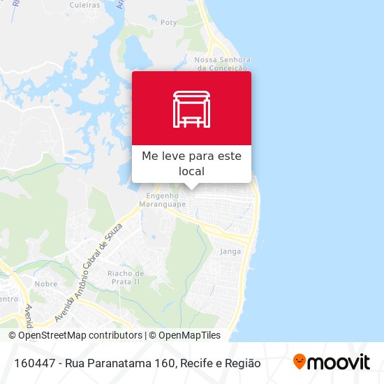 160447 - Rua Paranatama 160 mapa