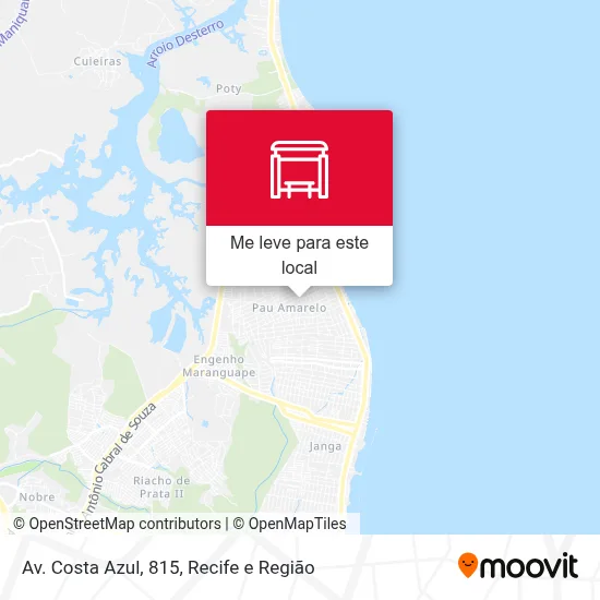Av. Costa Azul, 815 mapa