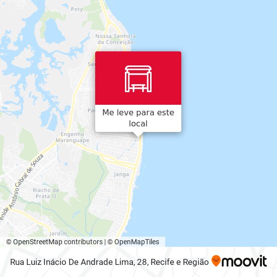 Rua Luiz Inácio De Andrade Lima, 28 mapa