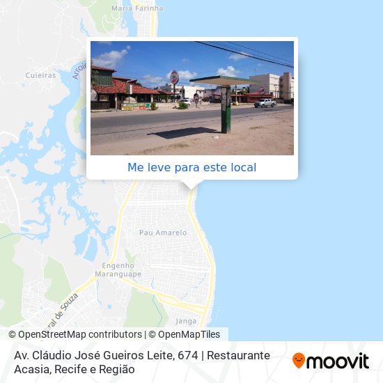 Av. Cláudio José Gueiros Leite, 674 | Restaurante Acasia mapa