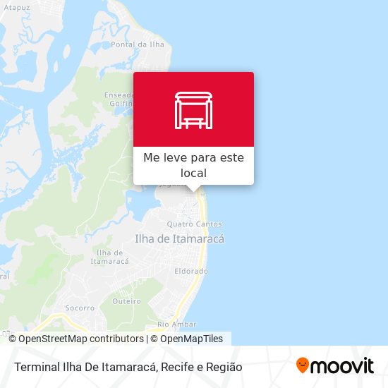 Terminal Ilha De Itamaracá mapa