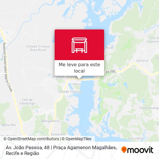 Av. João Pessoa, 48 | Praça Agamenon Magalhães mapa