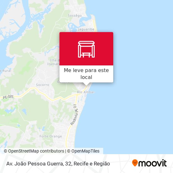 Av. João Pessoa Guerra, 32 mapa