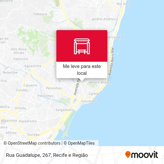 Rua Guadalupe, 267 mapa