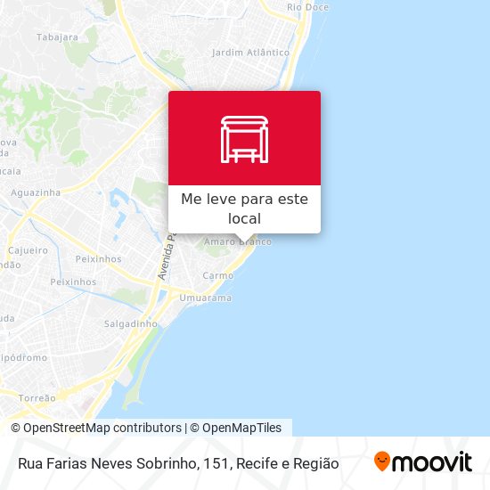 Rua Farias Neves Sobrinho, 151 mapa