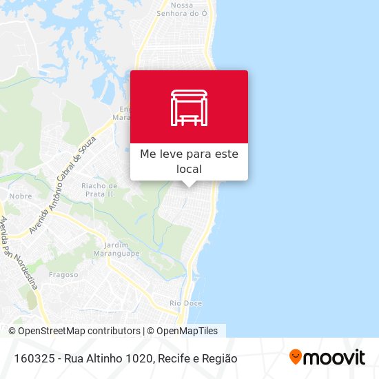 160325 - Rua Altinho 1020 mapa