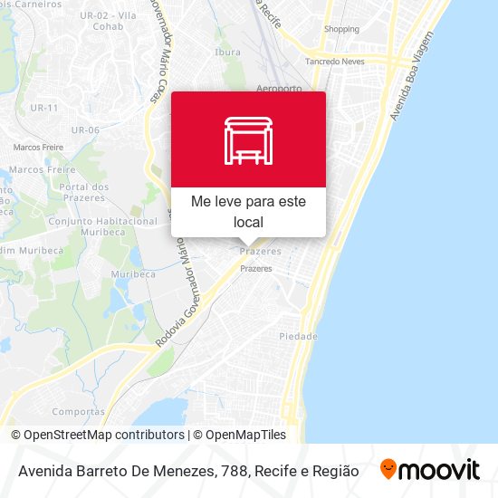 Avenida Barreto De Menezes, 788 mapa