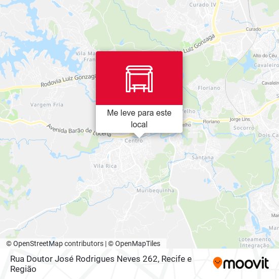Rua Doutor José Rodrigues Neves 262 mapa