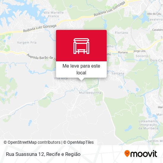 Rua Suassuna 12 mapa