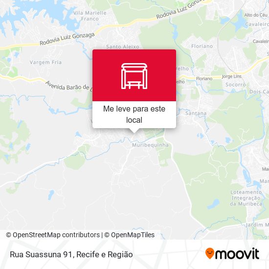 Rua Suassuna 91 mapa