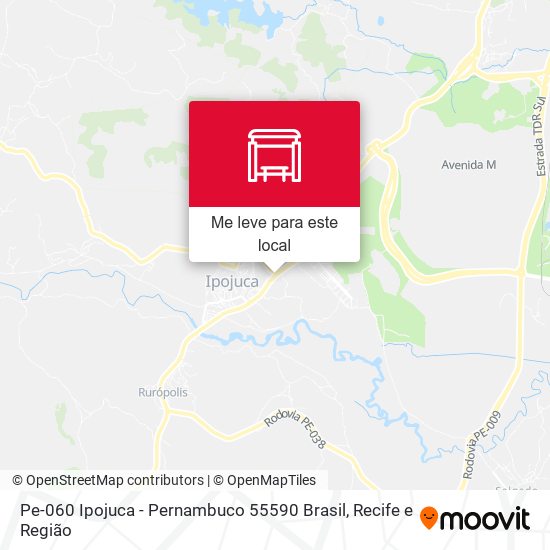 Pe-060 Ipojuca - Pernambuco 55590 Brasil mapa