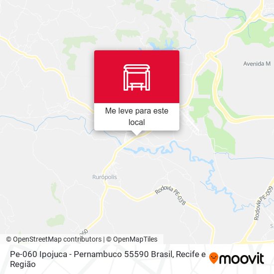 Pe-060 Ipojuca - Pernambuco 55590 Brasil mapa
