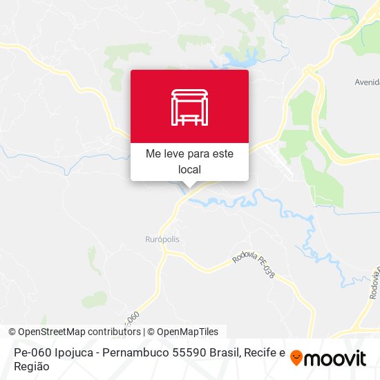 Pe-060 Ipojuca - Pernambuco 55590 Brasil mapa