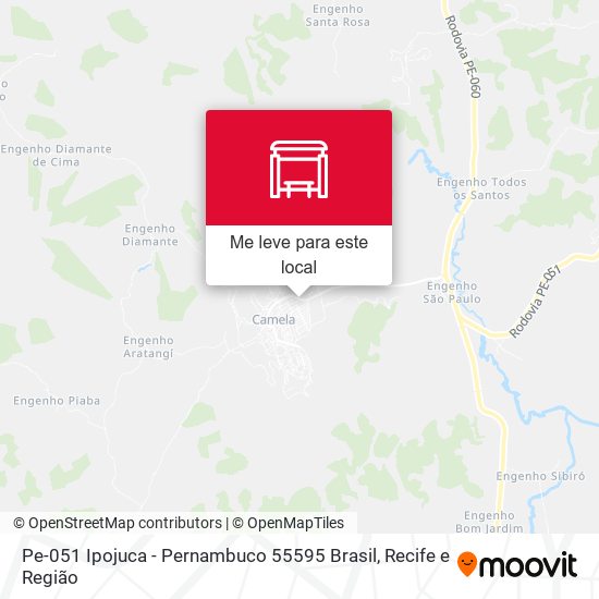 Pe-051 Ipojuca - Pernambuco 55595 Brasil mapa