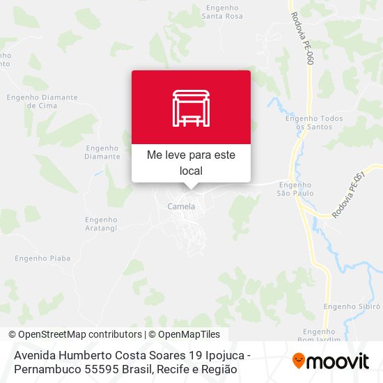 Avenida Humberto Costa Soares 19 Ipojuca - Pernambuco 55595 Brasil mapa