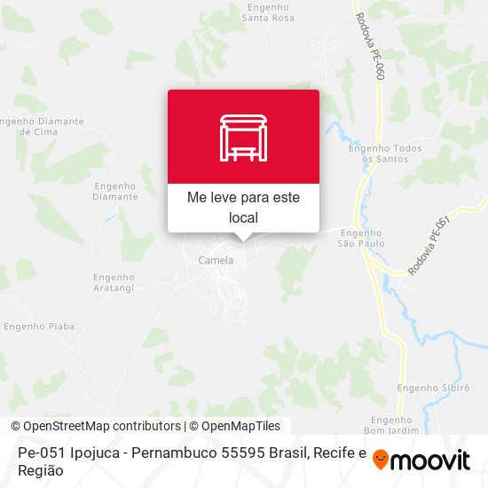 Pe-051 Ipojuca - Pernambuco 55595 Brasil mapa