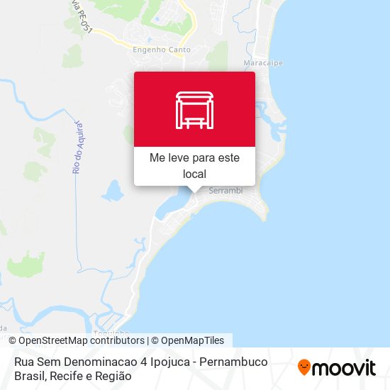 Rua Sem Denominacao 4 Ipojuca - Pernambuco Brasil mapa