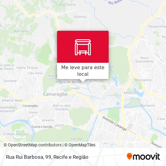 Rua Rui Barbosa, 99 mapa