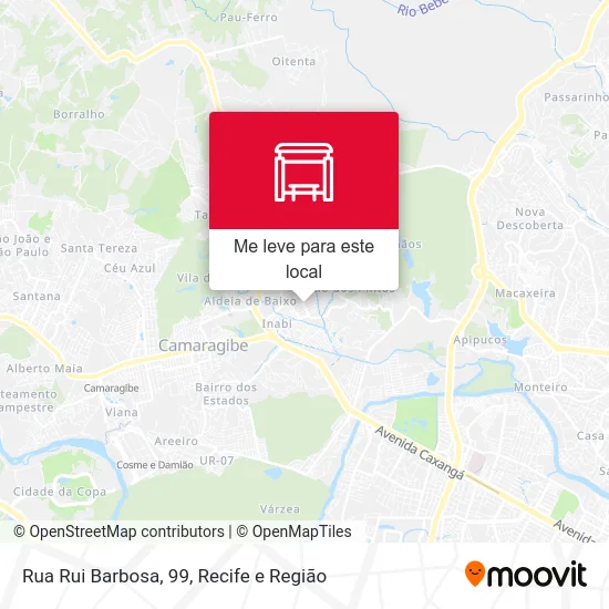 Rua Rui Barbosa, 99 mapa