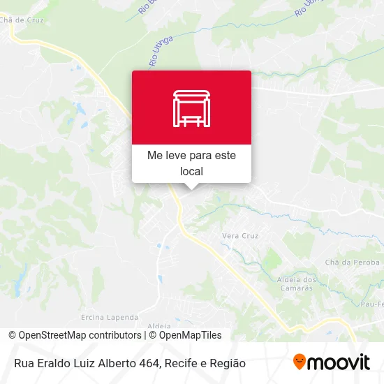 Rua Eraldo Luiz Alberto 464 mapa