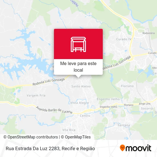 Rua Estrada Da Luz 2283 mapa