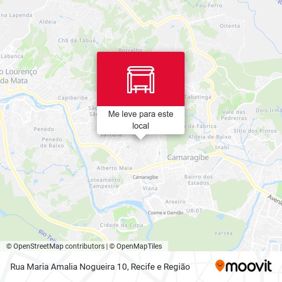 Rua Maria Amalia Nogueira 10 mapa