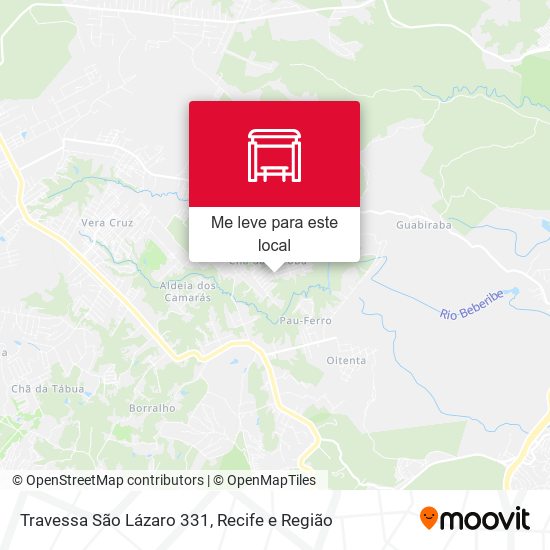 Travessa São Lázaro 331 mapa