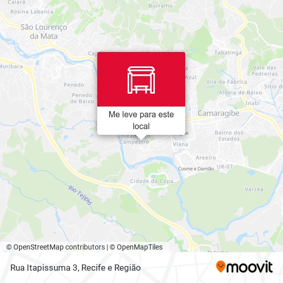 Rua Itapissuma 3 mapa