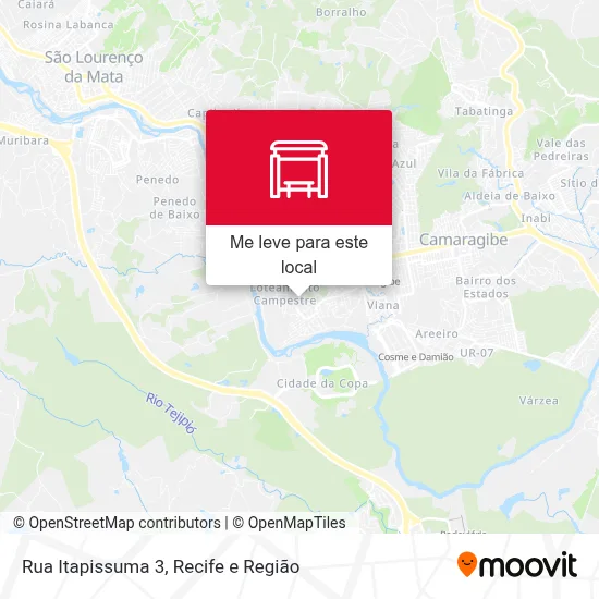 Rua Itapissuma 3 mapa