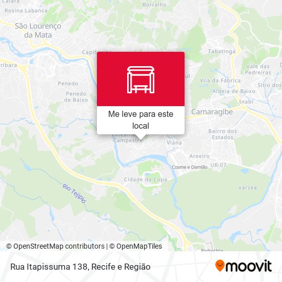 Rua Itapissuma 138 mapa