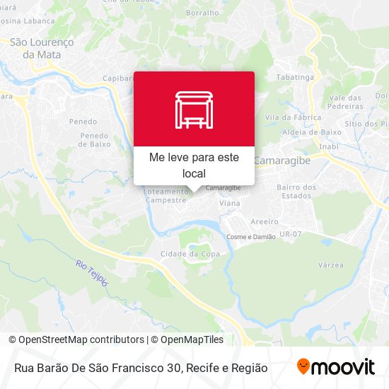 Rua Barão De São Francisco 30 mapa