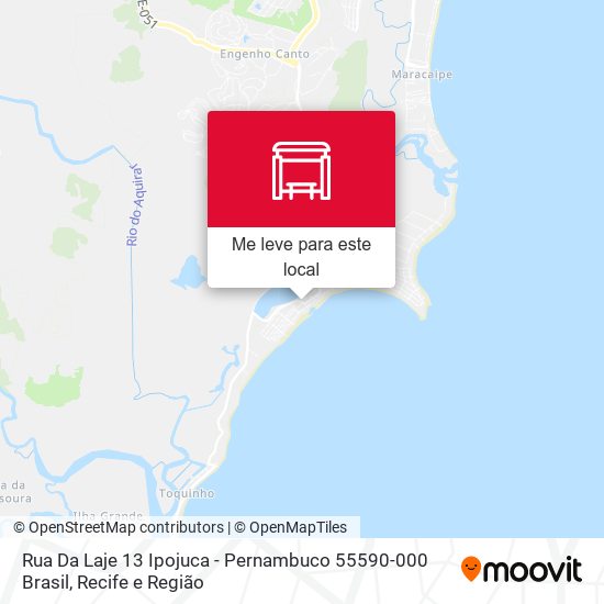 Rua Da Laje 13 Ipojuca - Pernambuco 55590-000 Brasil mapa