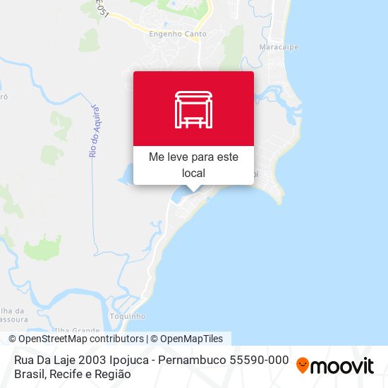 Rua Da Laje 2003 Ipojuca - Pernambuco 55590-000 Brasil mapa