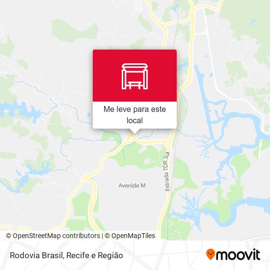 Rodovia Brasil mapa