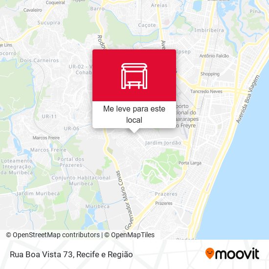 Rua Boa Vista 73 mapa