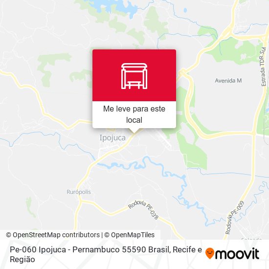 Pe-060 Ipojuca - Pernambuco 55590 Brasil mapa