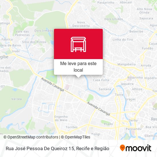 Rua José Pessoa De Queiroz 15 mapa