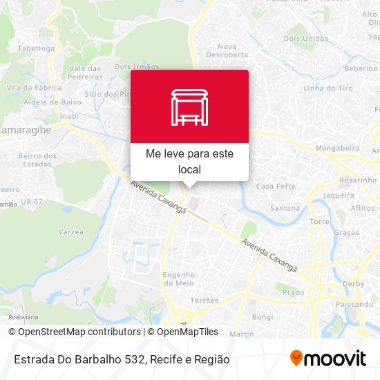 Estrada Do Barbalho 532 mapa