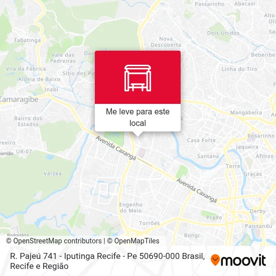 R. Pajeú 741 - Iputinga Recife - Pe 50690-000 Brasil mapa